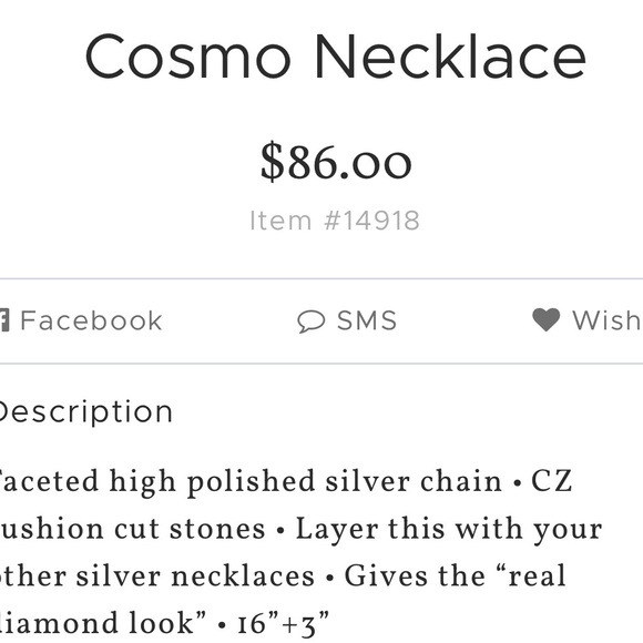 Park Lane Cosmo Necklace - Picture 5 of 6